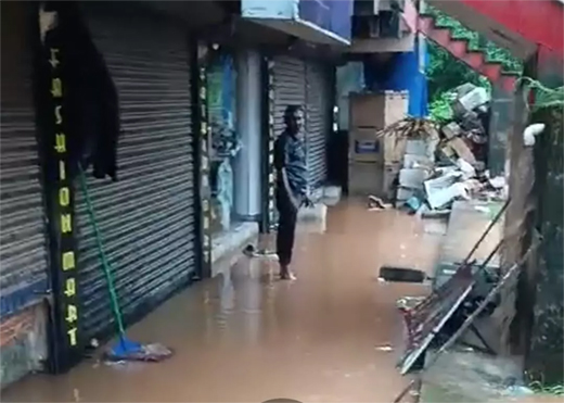 Heavy rain